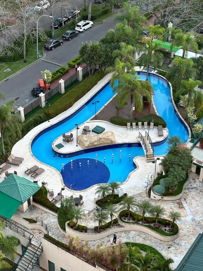 Flat Com Vista Panoramica -15- Na Barra Da Tijuca - Estacionamento Gratuito - Frigobar - Ar Condicionado - Piscina - Academia - Balsa Para Praia Gratis - Varanda - Vista Parcial Mar E Lagoa Rio de Janeiro Exteriör bild