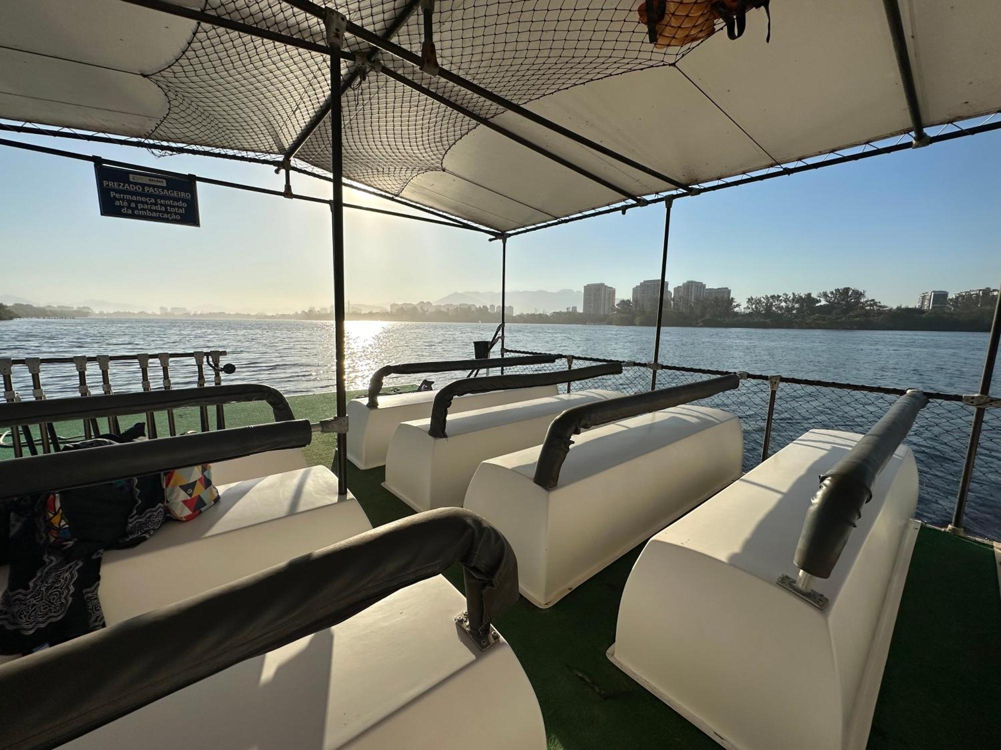 Flat Com Vista Panoramica -15- Na Barra Da Tijuca - Estacionamento Gratuito - Frigobar - Ar Condicionado - Piscina - Academia - Balsa Para Praia Gratis - Varanda - Vista Parcial Mar E Lagoa Rio de Janeiro Exteriör bild