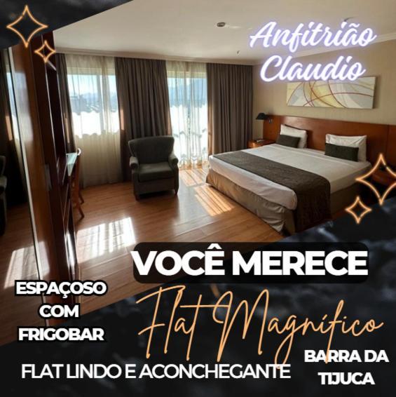 Flat Com Vista Panoramica -15- Na Barra Da Tijuca - Estacionamento Gratuito - Frigobar - Ar Condicionado - Piscina - Academia - Balsa Para Praia Gratis - Varanda - Vista Parcial Mar E Lagoa Rio de Janeiro Exteriör bild
