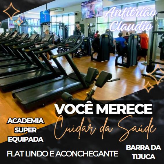 Flat Com Vista Panoramica -15- Na Barra Da Tijuca - Estacionamento Gratuito - Frigobar - Ar Condicionado - Piscina - Academia - Balsa Para Praia Gratis - Varanda - Vista Parcial Mar E Lagoa Rio de Janeiro Exteriör bild